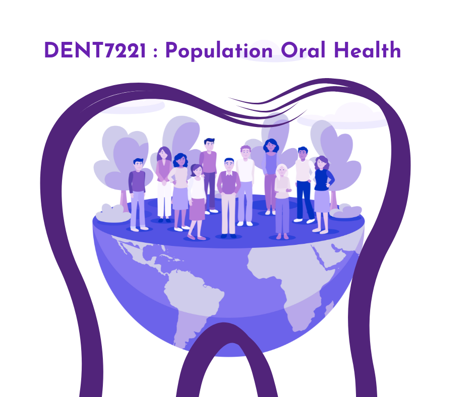 [DENT7221] Population Oral Health (Herston). Semester 1, 2026 DENT7221